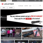 FREE Ledlenser K3 keychain Torch with Any Purchase (No minimum spend) 