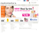 Nutrimetics Free Postage on Orders over $75
