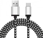 Zoom Braided Type-C Charging Sync Data Cable - Random Color US $0.69 (~AU $0.86) Shipped @ Zapals