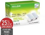 TP-Link TL-PA411KIT 500mbps Mini Powerline Ethernet Adapter AV500 $33.38 Delivered @ Shallothead eBay