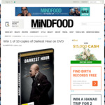 Win 1 of 10 Darkest Hour DVDs Worth $39.90 from MiNDFOOD