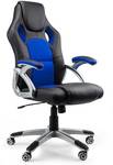 Black&Blue Racing Chair $119 Delivered @ Kogan