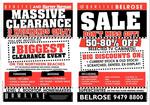 Domain & Harvey Norman Massive Clearance Sale - 3 Weekends Only Belrose Supercentre Sydney
