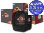 Price Drop AMD CPU: Ryzen 5 1600 $196 | Ryzen 5 2600 $236 | Ryzen 7 1700 $278 | Ryzen 2700 $388 Delivered @ ShoppingExpress eBay