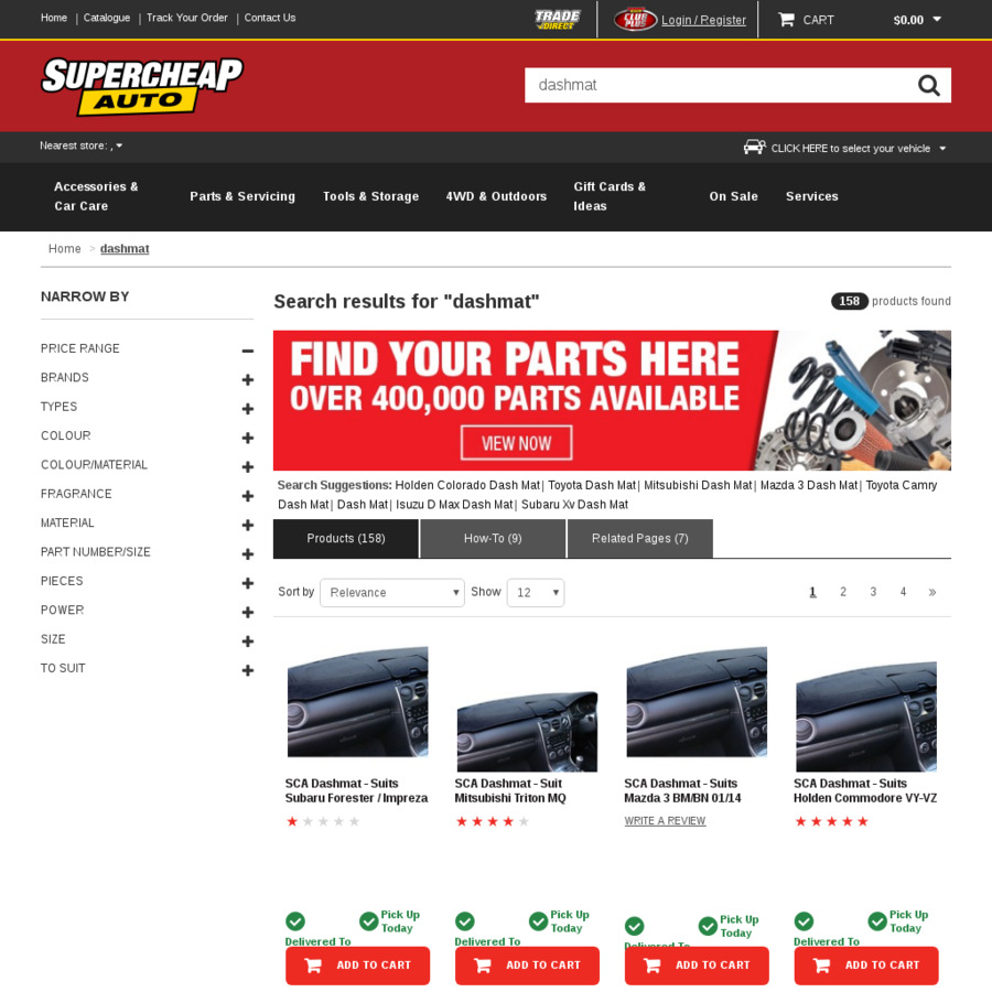 supercheap auto dash mats