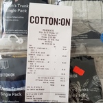 Men's Cotton Trunks ~ $2.54ea Instore @ Cotton On