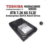 Toshiba 8TB 7.2k 6G 3.5" 512E 128MB Cache SATA Enterprise Hard Drive MG05ACA800E - $265.60 + Shipping @ SystemaxIT eBay
