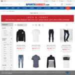50% off Jack & Jones Clothing @ SportsDirect