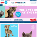 [VIC] Cat Lovers Show (Sept 8 & 9) Royal Exhibition Building (Victoria) - 20% Discount for online tickets