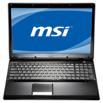 MSI 15.6" Notebook PC A6300 2.2Ghz, 3gig, 320gig, Windows 7 Home $498 including 2 years warranty