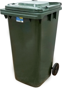 240L Wheelie Bin-red lid bin-garbage-sulo-sydney-cheap