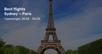 Melbourne/Sydney to Paris, France from $871/ $900 Return on Air China (Flights in February-March 2019)