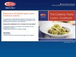 Free Downloadable Pasta Cookbook