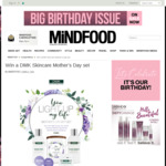 Win a DMK Skincare Mother’s Day Set Worth $256 from MiNDFOOD