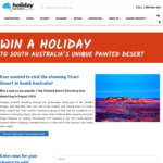 Win 2 Seats on a 7-Day Painted Desert Discovery Tour Departing Adelaide in August 2019 Worth $5,180 from Holiday Wonders