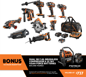 Bunnings aeg discount 6 piece kit