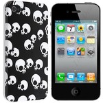 Skull Pattern Hard Case for iPhone 4, AU $1.49+Free Shipping, 17% Off - TinyDeal.com