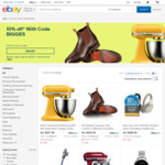 5% off All Eligible Items @ eBay ($70 Min Spend)