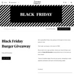 [QLD] Black Friday - Free Burger (50 Per Location) @ Australian Venue Co