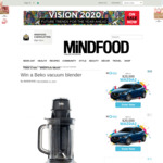 Win a Beko Vacuum Blender Worth $299 from MiNDFOOD
