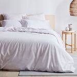43% off Canningvale Antica Stonewash Printed Quilt Cover Set - White - King Bed Now $45 Was $79 @ Target