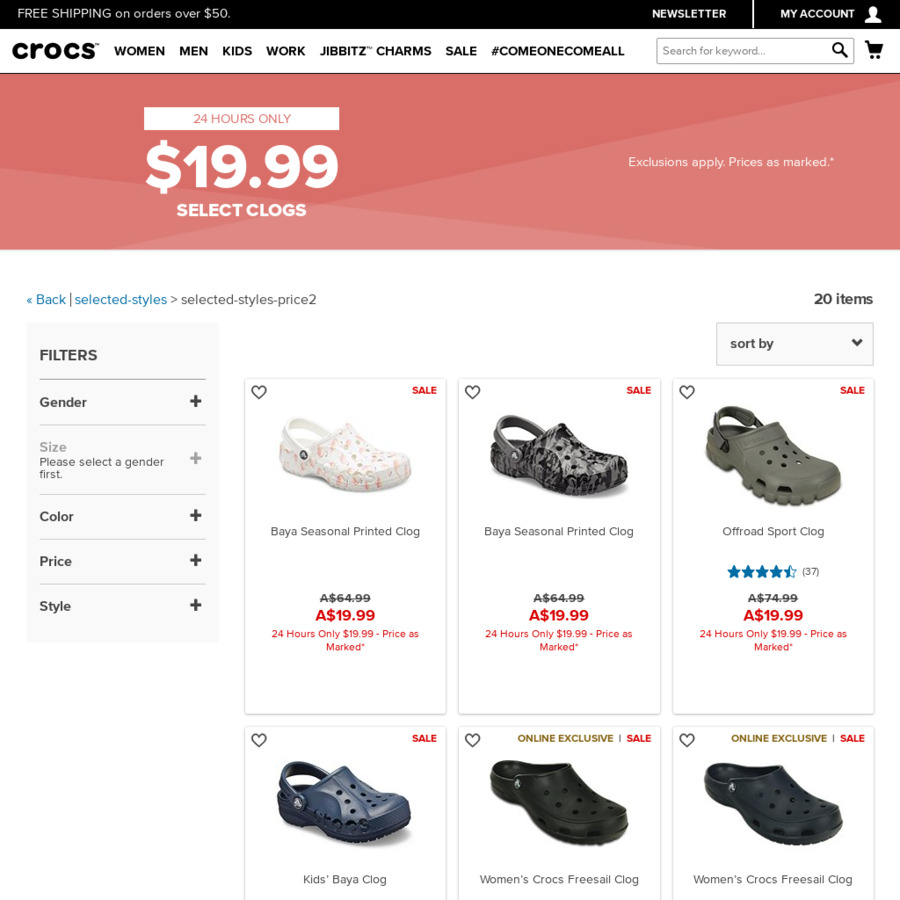 Crocs ozbargain online