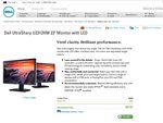 Dell UltraSharp U2312HM LCD Monitor for $219 ($50 off)