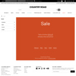 50% off All Sale Items (Free Postage with $50+ Spend) @ Country Road