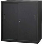 Stilford Professional Slide Cabinet 914mm Black/White $147 (Was $429) @ Officeworks