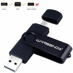 Wansenda OTG USB 2.0 Flash Drive 128GB $15.99 + Delivery ($0 with Prime/ $39 Spend) @ Wansenda via Amazon AU