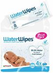 WaterWipes Fragrance Free Sensitive & Newborn Skin Baby Wipes 240 Pack (4 x 60) $18 or $17 (Prime) Delivered (S&S) @ Amazon AU