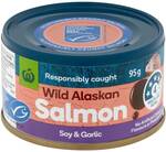 Woolworths Salmon Soy & Garlic, Salmon Chilli & Coriander 95g for $0.60 @ Woolworths