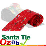 Christmas Santa Claus Tie Neckware with LED Flash Light and Music $1.90 Free Shipping