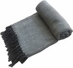 HOME Aria Woven New Throw 100% Cotton 125cm X 150cm $18.78 + Delivery ($0 with Prime / $39 Spend) @ Amazon AU