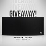 Win a Thermaltake M700 Extended Gaming Mouse Pad from Thermaltake ANZ