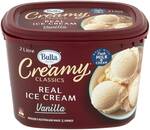 Bulla Ice Cream 2L $4.25 & More @ Woolworths