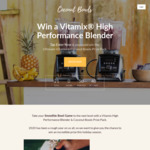 Win a Vitamix High Performance Blender and Coconut Bowls Prize Pack from Coconut Bowls