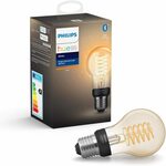 Philips Hue White Filament Bulb Lamp Edison Screw Type - $29.39 Each + Delivery (Free with $49 & Prime) @ Amazon AU via UK