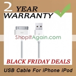 FREE iPhone / iPod USB Cable - $0 with Free Shipping!