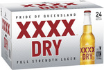 XXXX Dry 6x 330ml - $9.50 (Original Price $19.30) @ BWS (App Required)