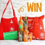 Win Flying Goose Sriracha Sauces, Keyrings, Tote Bag + Apron from Flying Goose