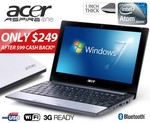 Acer One 3G Netbook $199 ACB w/ Coupon