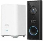 eufy E8210CW1 Video Doorbell 2K (Battery) with Home Base 2 $249 Delivered @ Officeworks (Expired: Amazon)