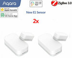Xiaomi Aqara E1 Window Door Sensor 2 Pack, Zigbee 3.0 US$20.85 (~A$28.57) Delivered @ Banggood