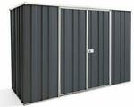 Up to 25% off Double Door & Flat Roof Medium Garden Shed 2.8m x 1.07m - $509 (RRP $679) + Delivery @ Cheap Sheds