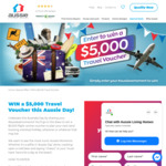Win a $5,000 Travel Voucher from Aussie Living Homes [WA]