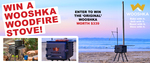 Win a Wooshka Woodfire Stove Worth $339 from 4WD Touring Australia