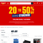 40% off Tool Cabinets Including Clearance Items @ Supercheap Auto