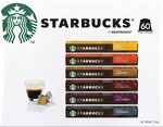 [Prime] Starbucks By Nespresso Coffee Pods Variety Pack 60 Capsules $28 ($25.20 S&S) Delivered @ Amazon AU