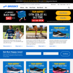 Extra 20% off All Sale Items + $10 Delivery ($0 with $50 Order) @ Brooks Running
